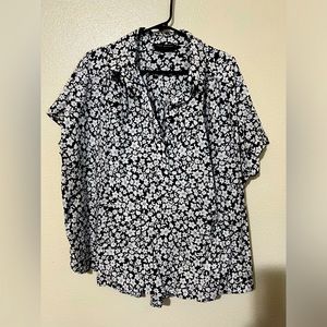 Flowered blouse